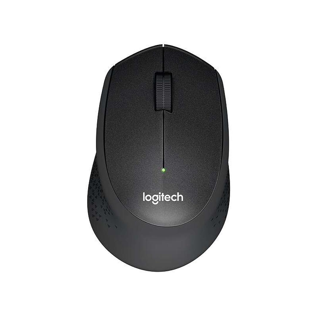 Logitech M330 Silent Plus Raton Inalambrico USB 1000dpi - Silencioso - 3 Botones - Uso Diestro - Color Negro 1
