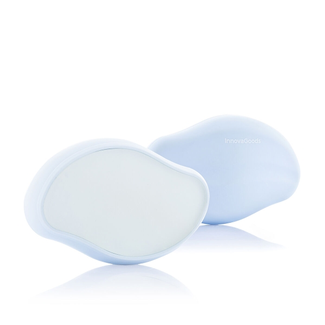 Innovagoods Frepil Depilador Exfoliante por Friccion - Nanocristales - Facil Limpieza - 10.5x6.5x3.4cm - Color Azul 1
