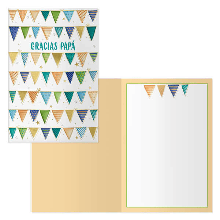 Dohe Pack de 6 Tarjetas de Felicitacion Dia del Padre - 11.5x17cm - Impresion a Todo Color - Estampaciones con Pelicula de Color - Papel Offset Blanco 1