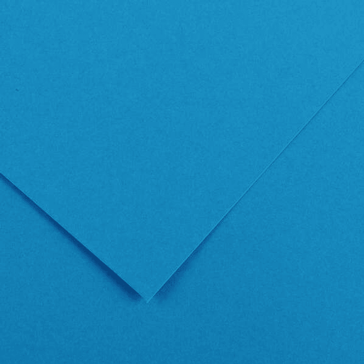 Canson Guarro Pack de 25 Cartulinas Iris de 185g - 50x65cm - Color Azul Mar 1