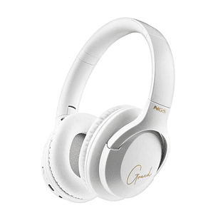 NGS Artica Greed Auriculares Bluetooth 5.1 con Microfono - Diadema Ajustable - Almohadillas Acolchadas - Autonomia hasta 46h - Manos Libres - Color Bl