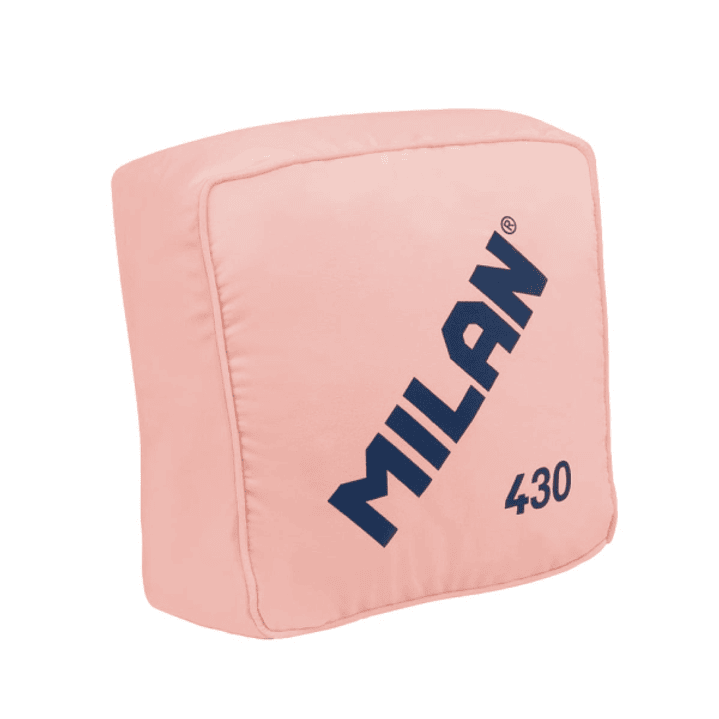 Milan Coleccion 430 Cojin con Forma y Color de la Goma de borrar Milan 430 - Medidas 35x35x16cm - Color Rosa 1