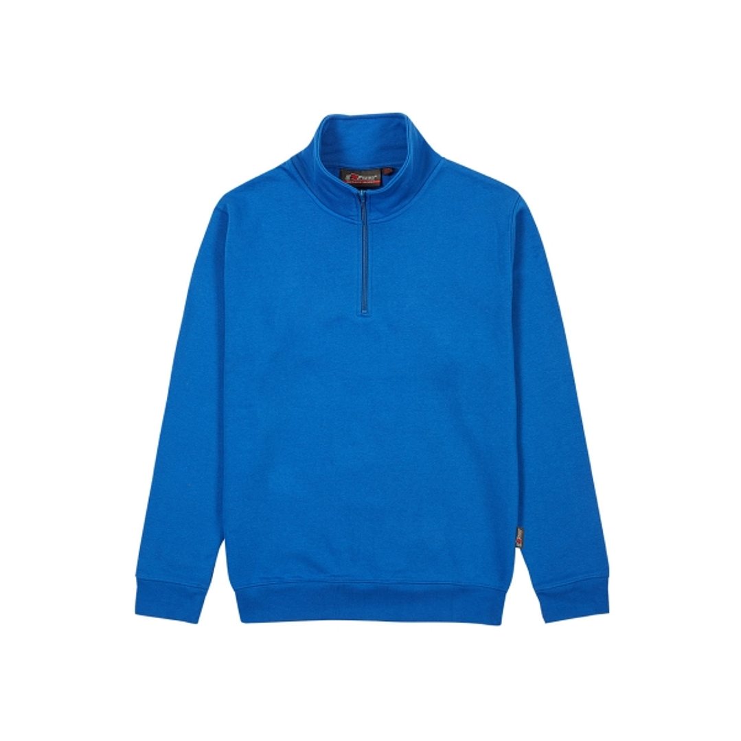 Upower Maui Sudadera con Media Cremallera - Talla L - French Terry Algodon y Poliester, Transpirable y Duradera, Puños y Dobladillo Elasticos, Mangas  1