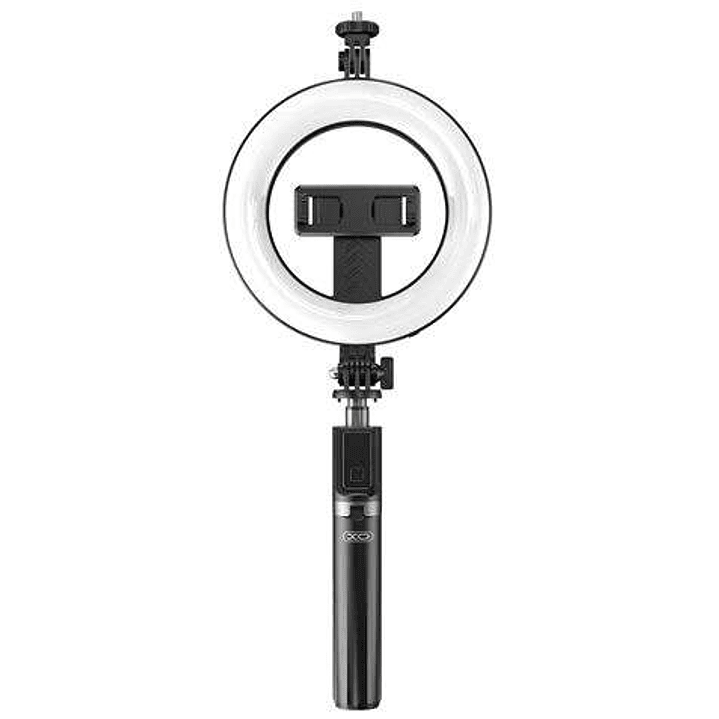 XO Tripode + Palo Selfie Bluetooth + Luz SS12 - Color Negro 1
