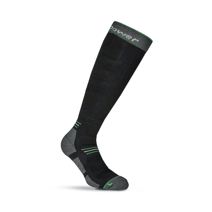Upower Zenith Calcetines Largos de Trabajo - Talla S - Tecnologia de Compresion Gradual, Soporte en Tobillos, Canales de Ventilacion, Costuras Planas, 1