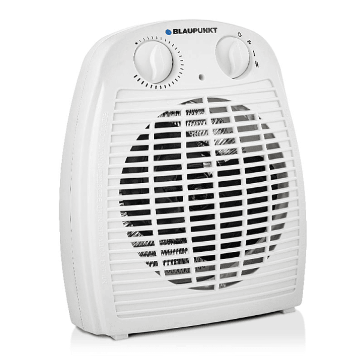 Blaupunkt Calefactor Portatil - Potencia 2000W - Temperatura Regulable - Funcion Ventilador - Termostato - Color Blanco 1