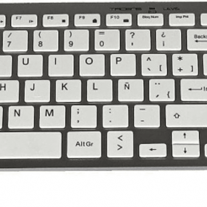 Tacens Combo Teclado y Raton Inalambrico - Sensor Optico 1200-2000 DPI - Alcance 10m - Teclas Multimedia - Compatible Windows/Mac/Linux - Color Varios 1