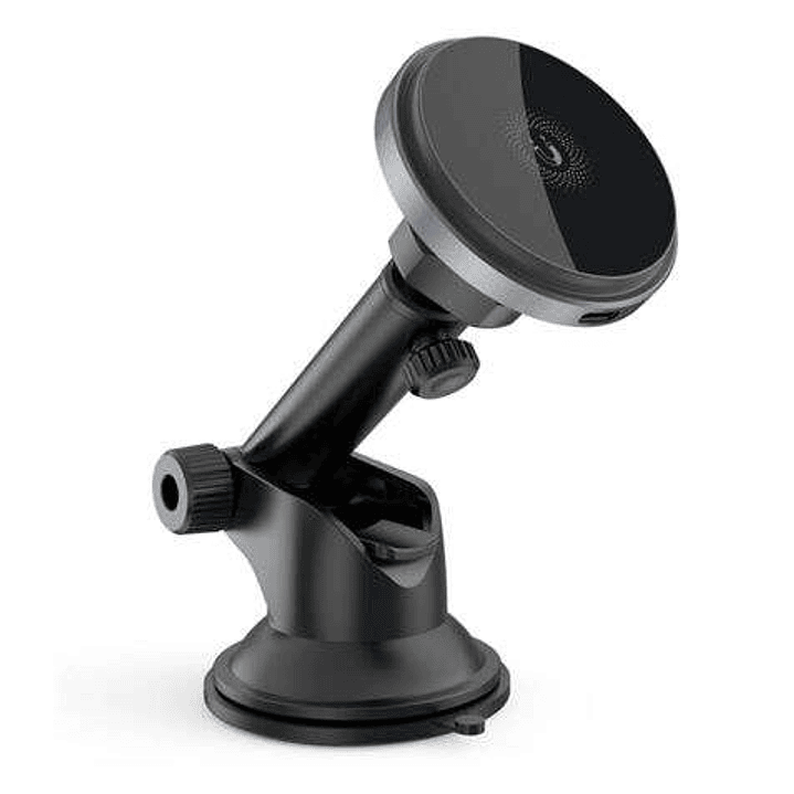 XO Cargador Inalambrico Magnetico - Carga QI hasta 15W - Deteccion de Objetos Metalicos - Color Negro 1