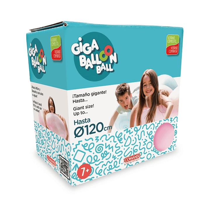 Comansi Giga Balloon Ball Gigante - Pelota Inflable - Uso Exterior - Tamaño XXL - Ideal Exterior - Múltiples Colores - Juguete Verano 1