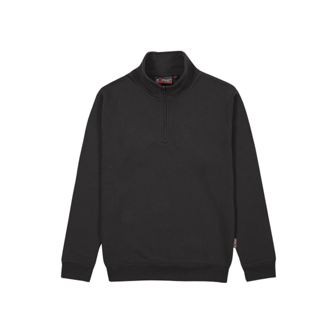 Upower Maui Sudadera con Media Cremallera - Talla XL - French Terry, Algodon y Poliester, Transpirable y Duradera, Puños y Dobladillo Elasticos, Manga 1