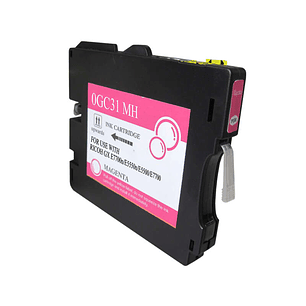 Ricoh GC31M Magenta Cartucho de Tinta Pigmentada Generico - Reemplaza 405690/405703