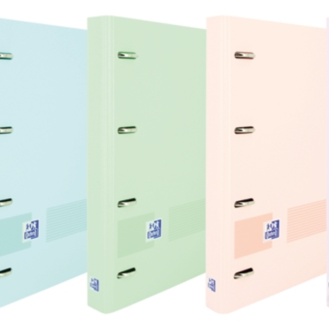 Oxford Ebind Oxfl&G Cuaderno A5+ Tapa Pastel+R5 Puntos Pastel - Papel de Alta Calidad - Tamaño A5+ - Tapa Resistente - Diseño de Puntos Pastel 1