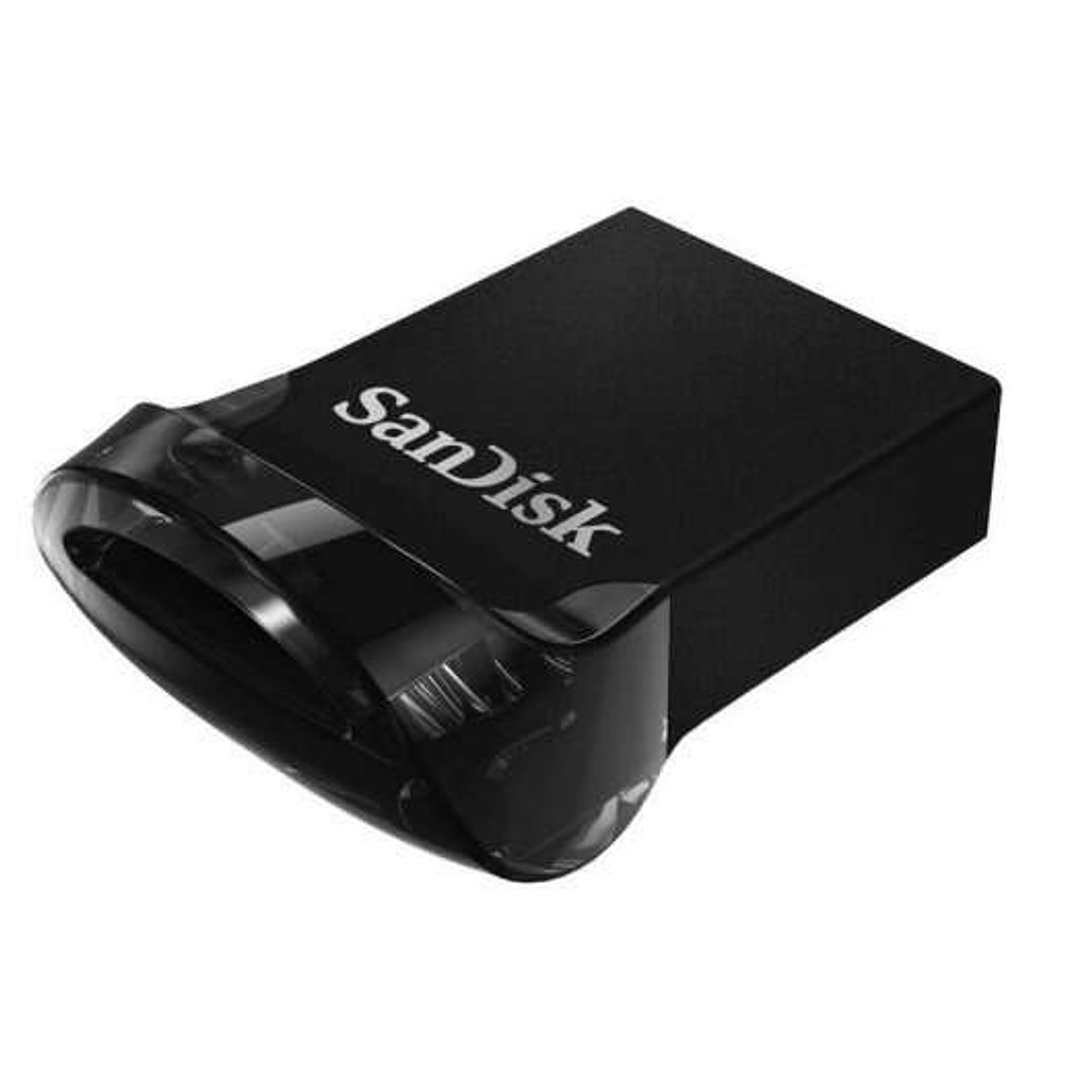 Sandisk Ultra Fit Memoria USB 32GB - 3.1 Gen 1 - 130MB/s en Lectura - Color Negro (Pendrive) 1