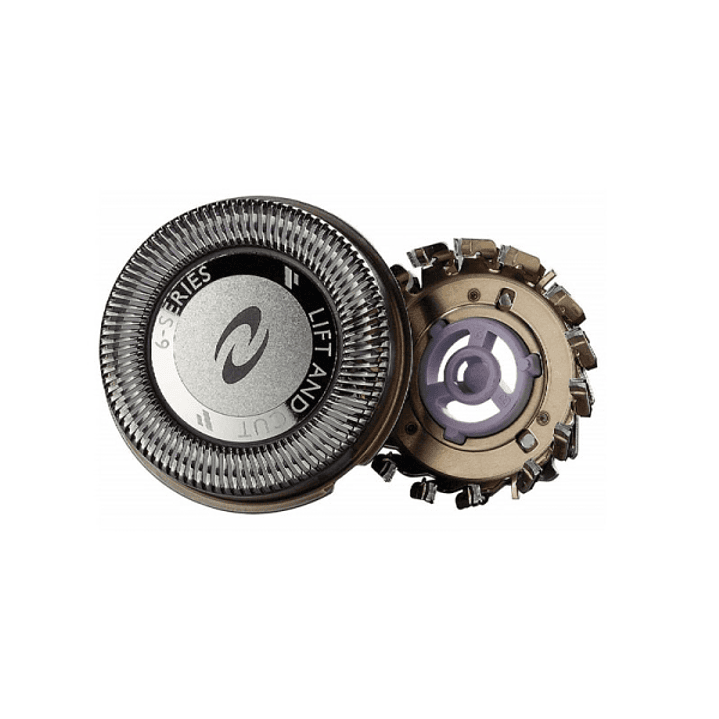 Philips Cabezal y Cuchilla de Recambio para Afeitadora - Sistema de Doble Cuchilla - Color Acero 1