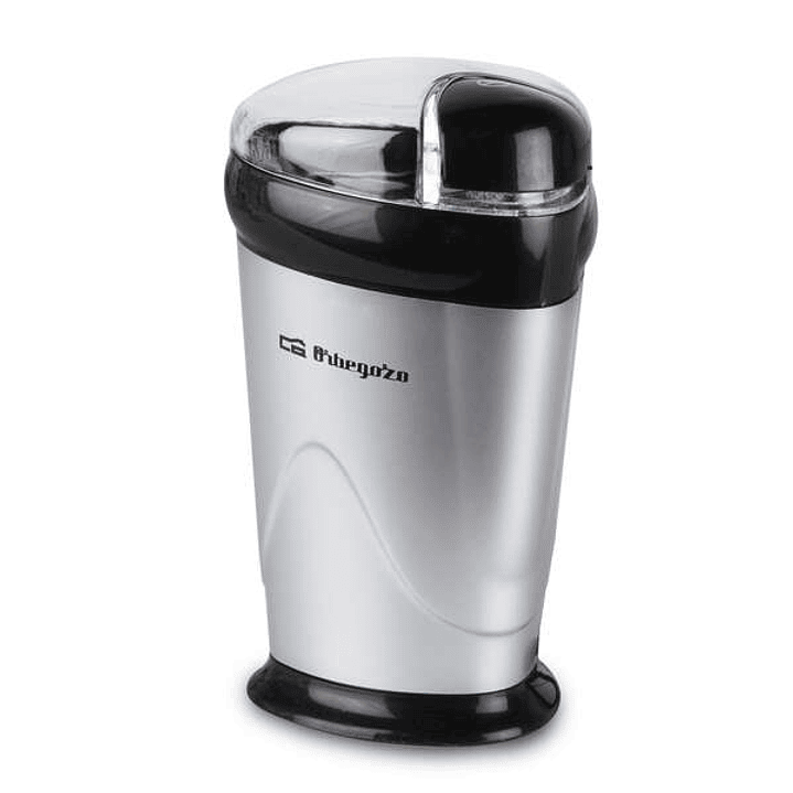 Orbegozo MO 3250 Molinillo de Cafe Multifuncional - Cuchilla de Acero Inoxidable - Potencia de 150W - Boton de Seguridad - Diseño Elegante y Funcional 1
