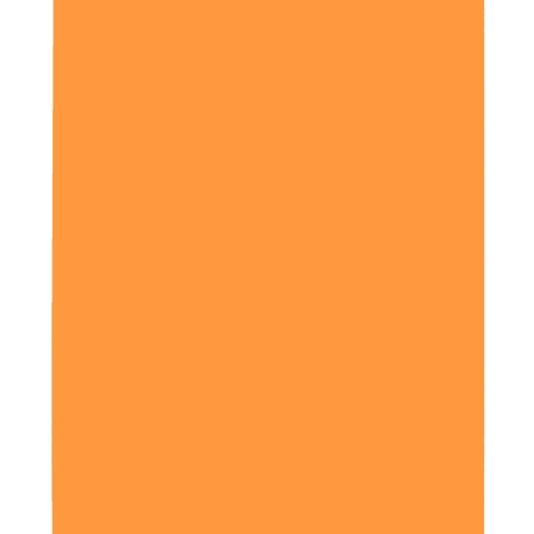 Elba Gio Pack de 50 Subcarpetas de Cartulina 230gr - Formato Folio - Ranura para Fastener - Color Naranja Intenso 1