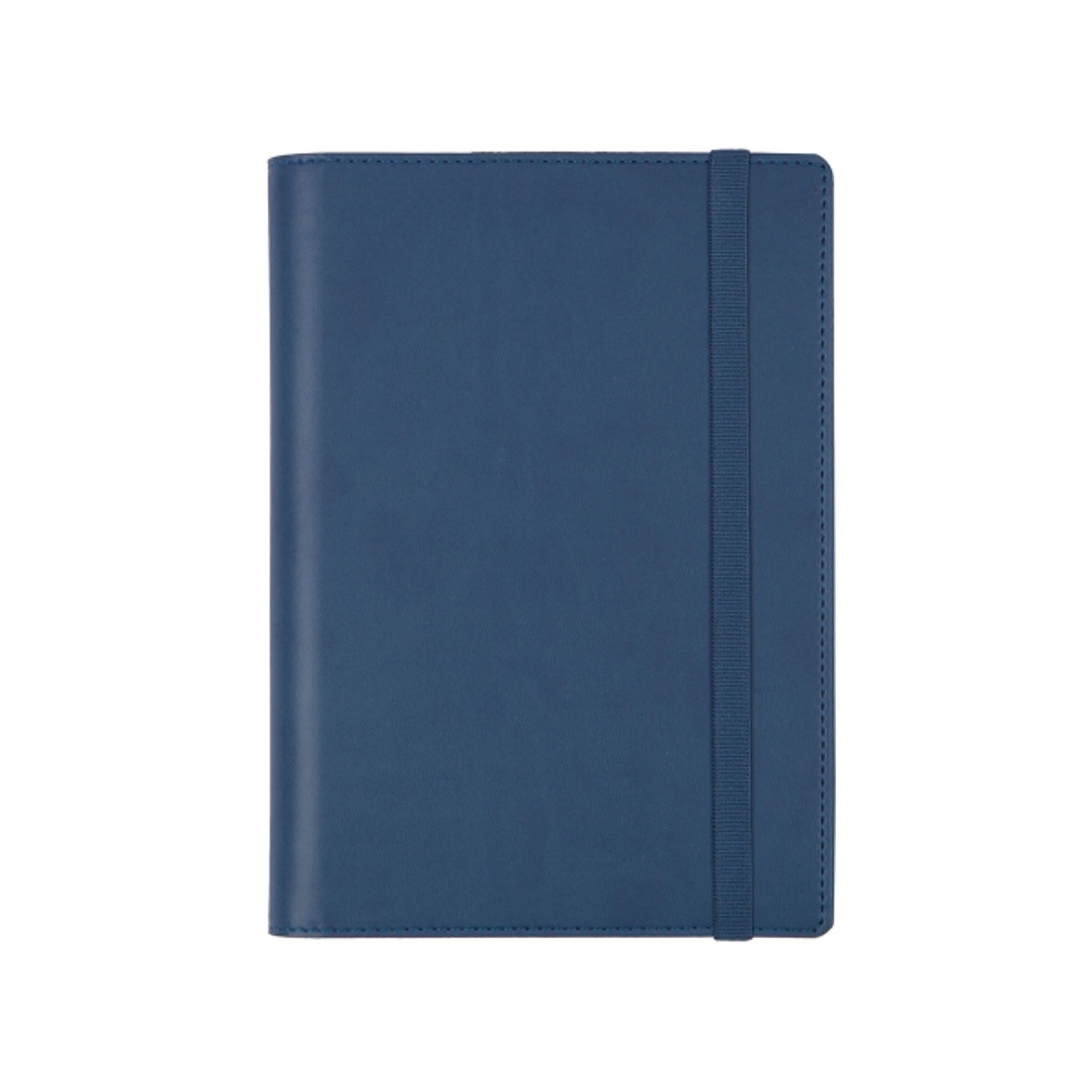 Finocam Duoband Agenda - Anual 2026 - Bloc de Notas - Formato E5 - 136x25x192mm - 1 Dia por Pagina - Color Azul 1