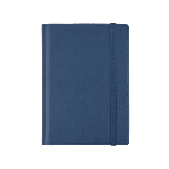 Finocam Duoband Agenda - Anual 2026 - Bloc de Notas - Formato E5 - 136x25x192mm - 1 Dia por Pagina - Color Azul 1