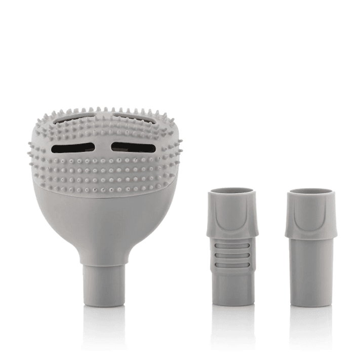 Innovagoods Smoovah Cepillo Quitapelos para Aspirador - Incluye 2 Adaptadores - Ideal para Mascotas - Universal - Facil Limpieza - 13x16x7cm - Color G 1