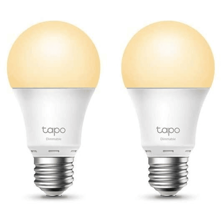 TP-Link Pack de 2 Bombillas Smart Wi-Fi Regulables - Calendario - Control de Voz - Control Remoto - Modo Ausente - 806 lm 1