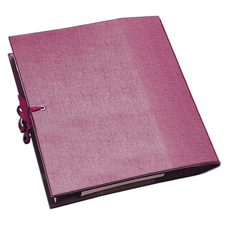 Dohe Carpeta Acordeon Clasificadora 20 Departamentos A-Z y 1-31 - Formato Folio - Carton Forrado - Cierre con Cinta de Tela - Color Burdeos 1