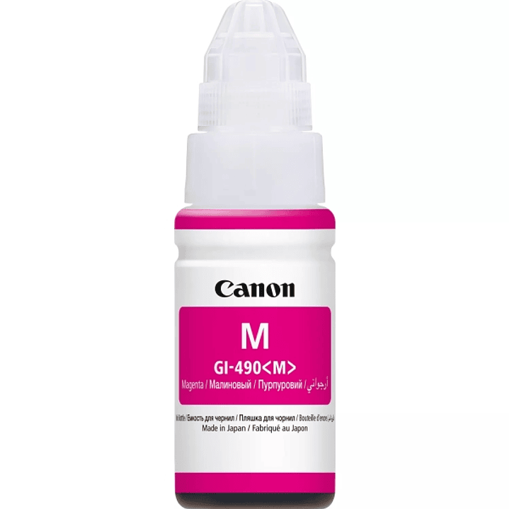 Canon GI490 Magenta Botella de Tinta Original - GI490M/0665C001 1