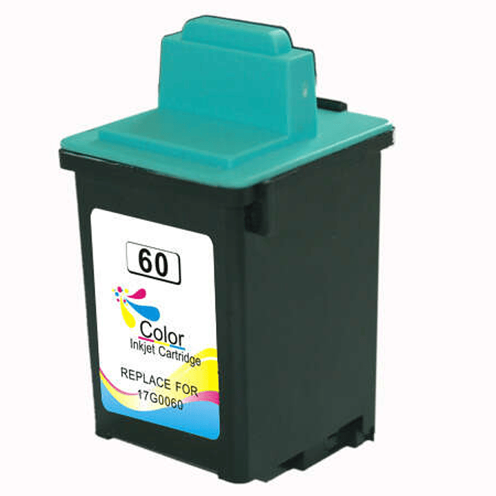 Lexmark 60 Color Cartucho de Tinta Generico - Reemplaza 17G0060E 1