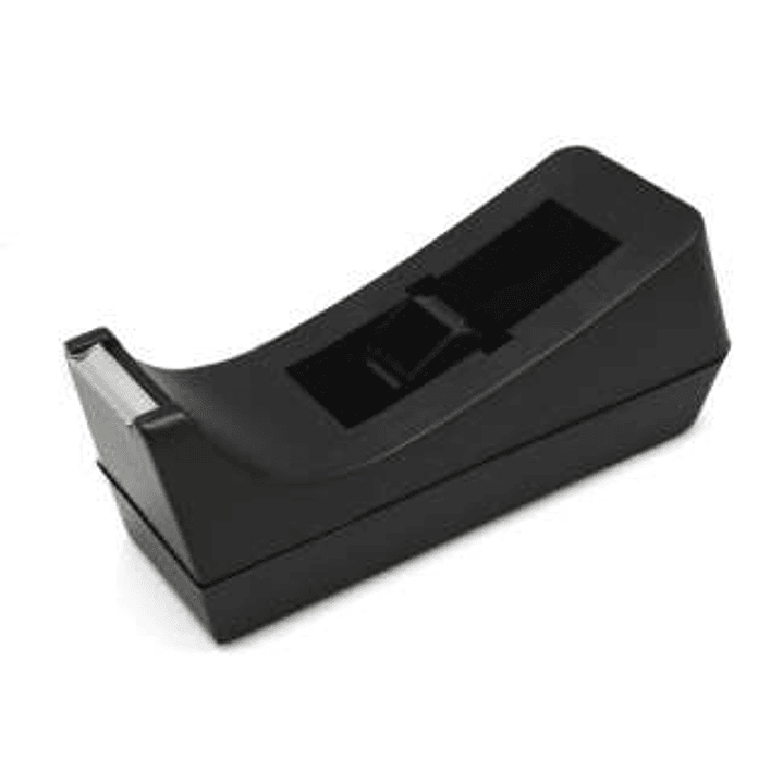 Bismark Portarrollos de Sobremesa para Cintas Adhesivas de hasta 33m - Cuchilla de Acero - Color Negro 1