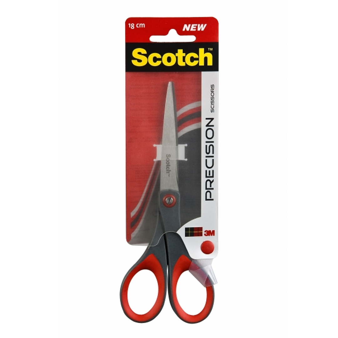 Scotch Tijeras de Precision - 18cm - Color Negro/Rojo 1