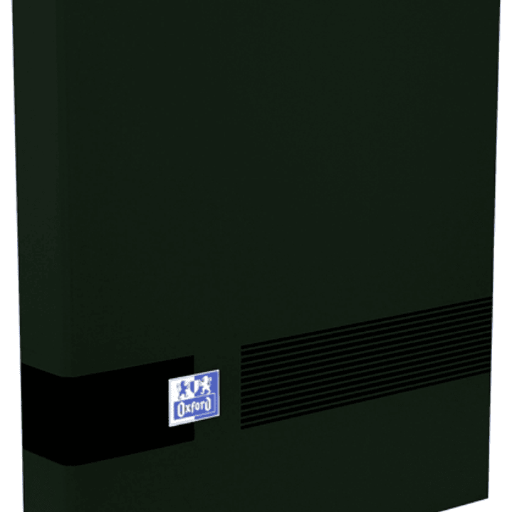 Oxford & You A4+ Carpeta de 4 Anillas D 25mm - Tamaño A4+ - Capacidad para 250 Hojas - Tapa Extradura - Lomo de 40mm - Color Negro 1