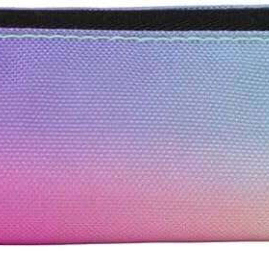 Milan Sunset Estuche Portatodo Mini Redondo - Tejido Resistente a las Roturas y Rasgaduras - Medidas 20,5x4,5x5cm - Modelo Color Negro 1