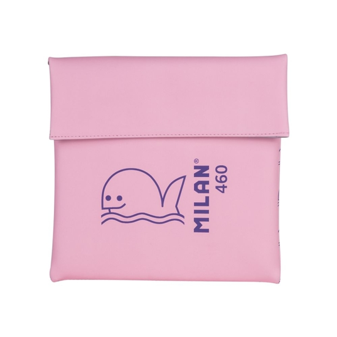 Milan Coleccion 460 Bolsa Isotermica Porta Alimentos 0.3L - Forro Interior Isotermico - Color Rosa 1