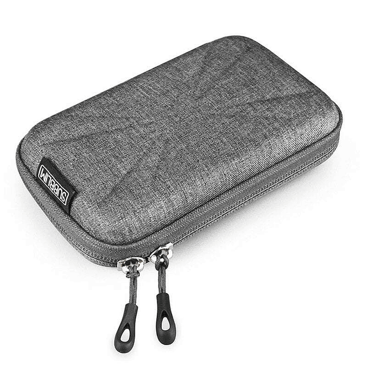 Subblim Funda rígida para Disco Duro - Medida: 145x90x30mm - Protección óptima contra golpes - Doble tirador de apertura - Bolsillo para accesorios -  1