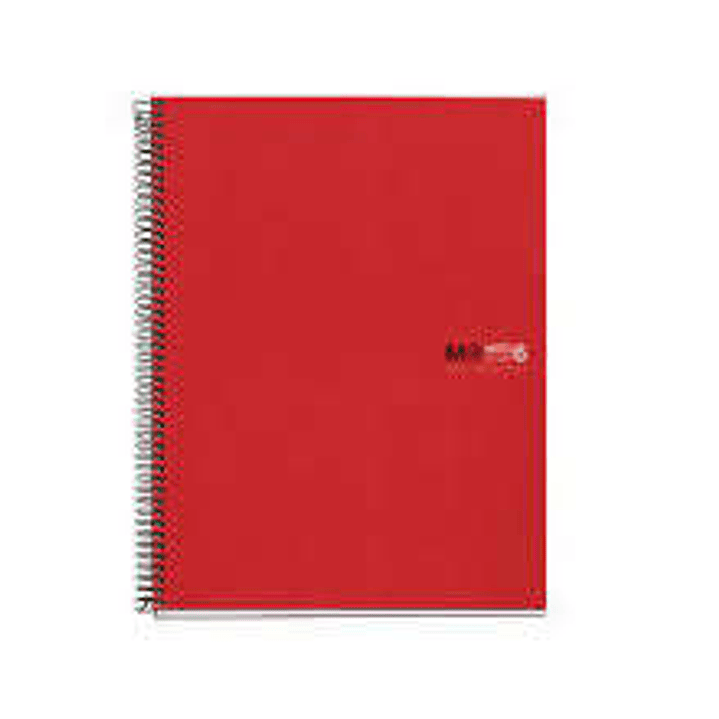 Miquel Rius Notebook6 Cuaderno de Espiral Formato A5 - 150 Hojas de 70gr Microperforadas con 2 Taladros - Cubiertas de Polipropileno - Cuadricula 5x5  1