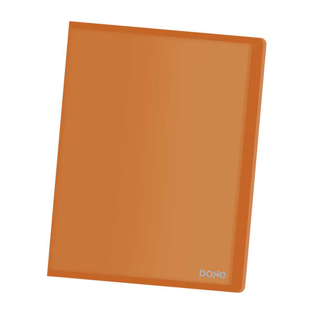 Dohe Carpetas con Fundas Din A4 - Tapa Flexible de Polipropileno - Fundas Transparentes Soldadas - Organiza Tus Documentos con Estilo 1