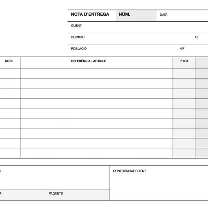 Apli Talonario Entrega 1/4 Apaisado Duplicado A-49 - Formato Apaisado - Duplicado - Numeracion Secuencial - Papel Autocopiativo - Color Blanco 1