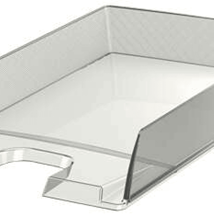 Esselte Europost Bandeja Portadocumentos - Plastico Transparente - Formato Vertical - A4 - Color Cristal 1