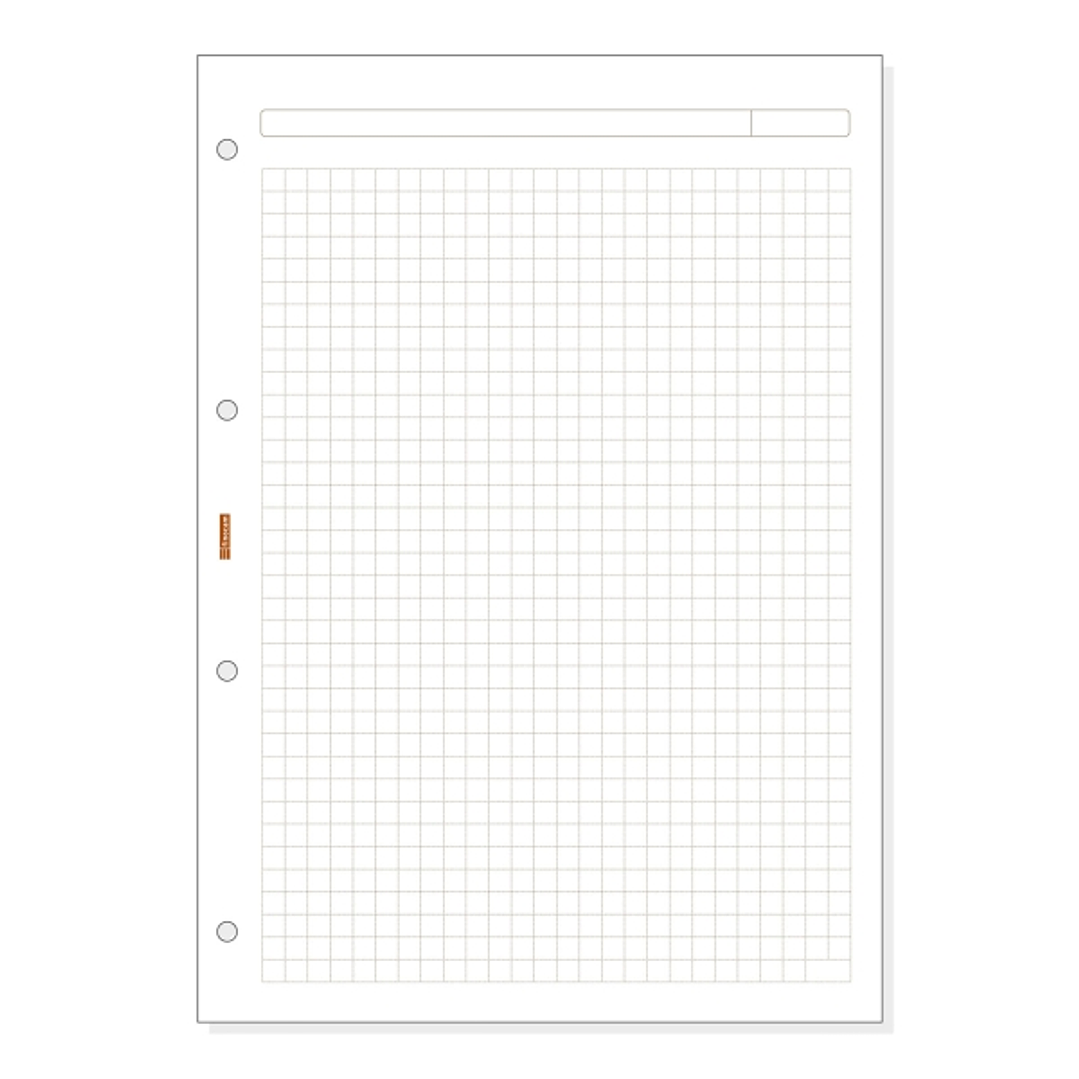 Finocam R4040 Recambio para Agendas Open - Formato A4 - 210x5x297mm - Color Blanco 1