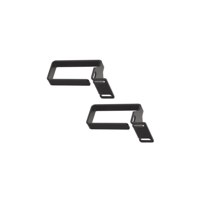 WP Pack de 2 Anillos 1U para Cableado - Metalico - 490x15x55mm - Color Negro 1