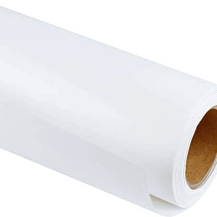 Fabrisa Rollo de Papel Kraft Verjurado 70gr 1x25m - Color Blanco 1
