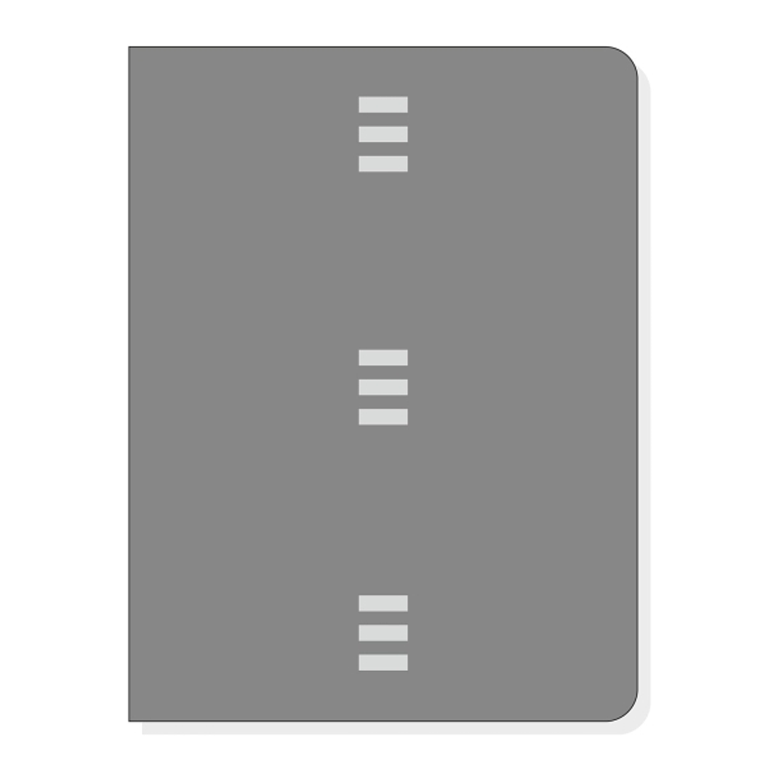 Finocam R569 Archivador para Agendas Open - Formato 500 - 156x52x207mm - Color Gris Oscuro 1