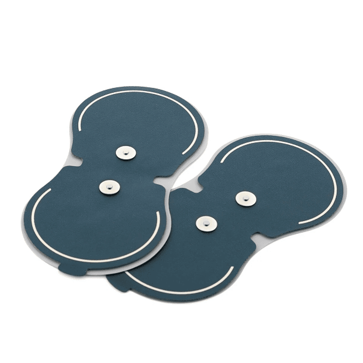 Innovagoods Moonlief Pack de 2 Parches de Recambio para Masajeador Menstrual - Parches Adhesivos de Gel - 13.5x7cm - Color Azul 1