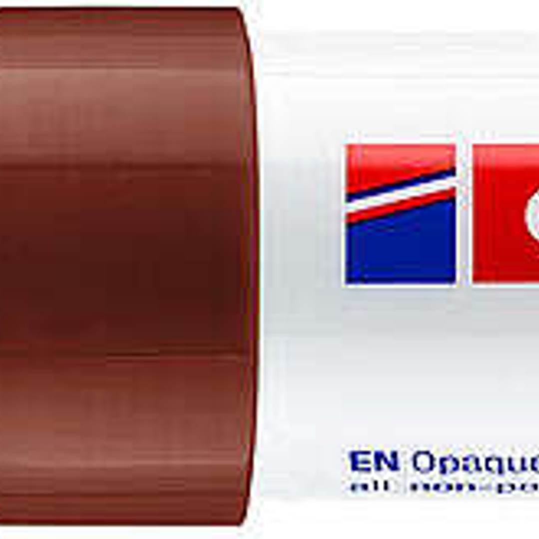 Edding 4090 Rotulador de Tiza Liquida - Punta Biselada - Trazo entre 4 y 15mm - Olor Neutro - Color Marron 1