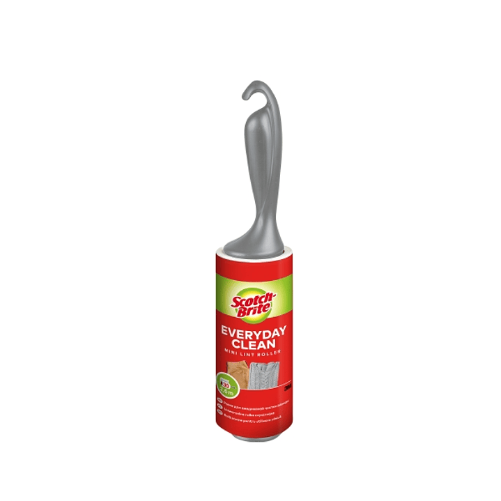 Scotch-Brite Everyday Clean Rodillo Quitapelusas Adhesivo - 30 Hojas - Color Gris 1