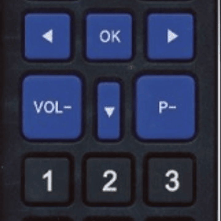 Blaupunkt Mando Universal para Lg, Samsung, Sony, Philips y Panasonic - Preconfigurado - Teclas Grandes - Control por Infrarrojos - Color Negro 1