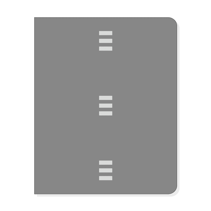 Finocam R1069 Archivador para Agendas Open - Formato 1000 - 196x52x243mm - Color Gris Oscuro 1