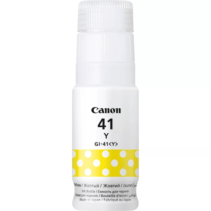 Canon GI41 Amarillo Botella de Tinta Original - GI41Y/4545C001 1