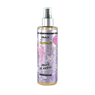 Prady Brilli Brilli Body & Hair Mist Polvo de Hadas - Frasco de 250 ml - Spray Pulverizador