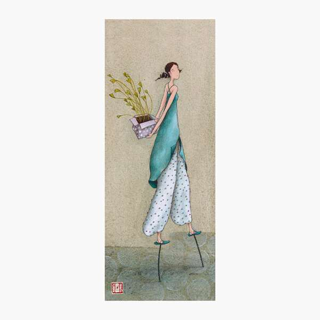 Pictura Gaëlle Boissonnard Marcapaginas Ancho - 5.5x14cm - Embolsada Individualmente en Celofan - Impresas en Papel con Certificacion FSC 1