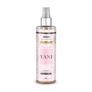 Prady Brilli Brilli Body & Hair Mist Yani - Frasco de 250 ml - Spray Pulverizador